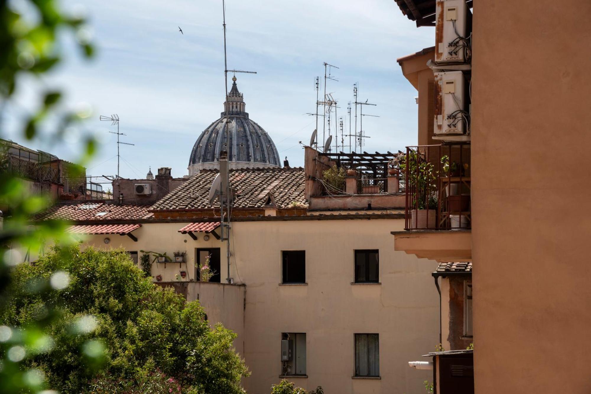 Vatican Boutique Apartment With St Peters Dome View Rom Eksteriør billede